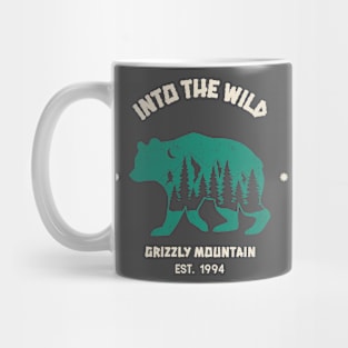 Into The Wild Grizzly Mountain Mug